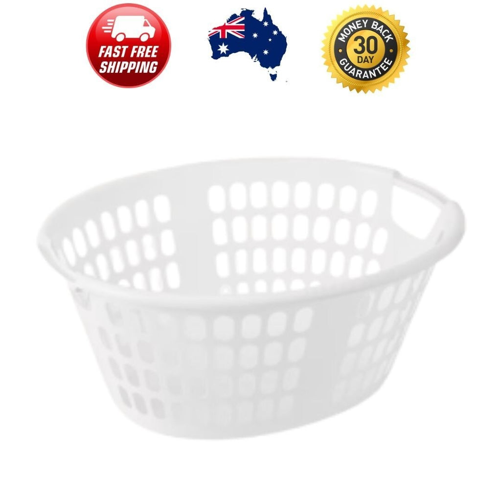 Oval Laundry Basket Washing Clothes 10KG Capacity