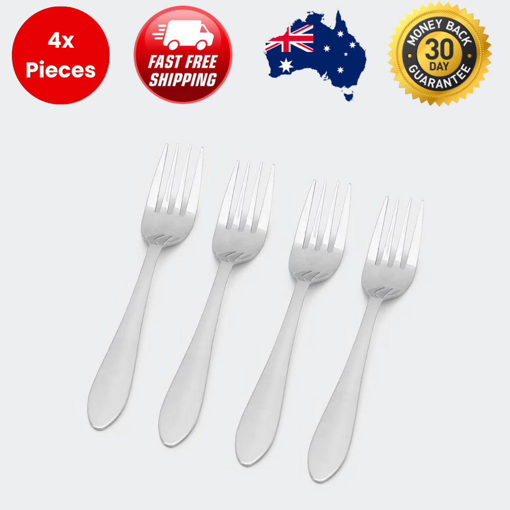 Set of 4 Stainless steel Maddison Forks