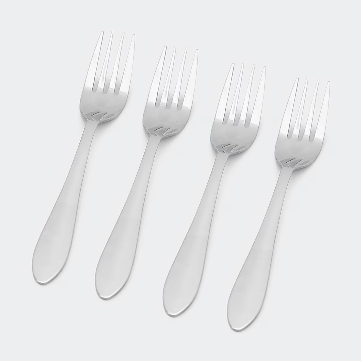 Set of 4 Stainless steel Maddison Forks