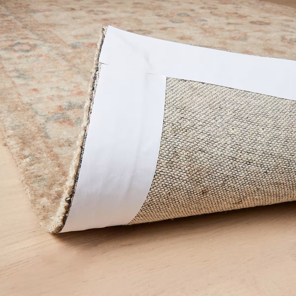 White Anti Slip Rug Grip Tape 7m x 6.3cm Self Adhesive Carpet Mat Floor Tape