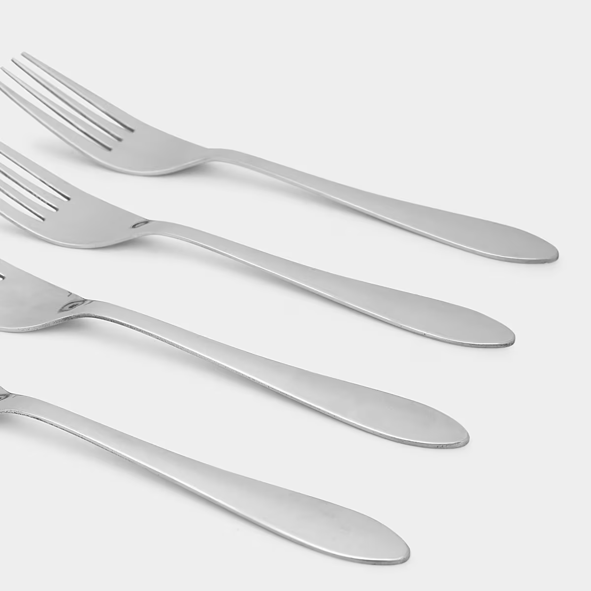 Set of 4 Stainless steel Maddison Forks