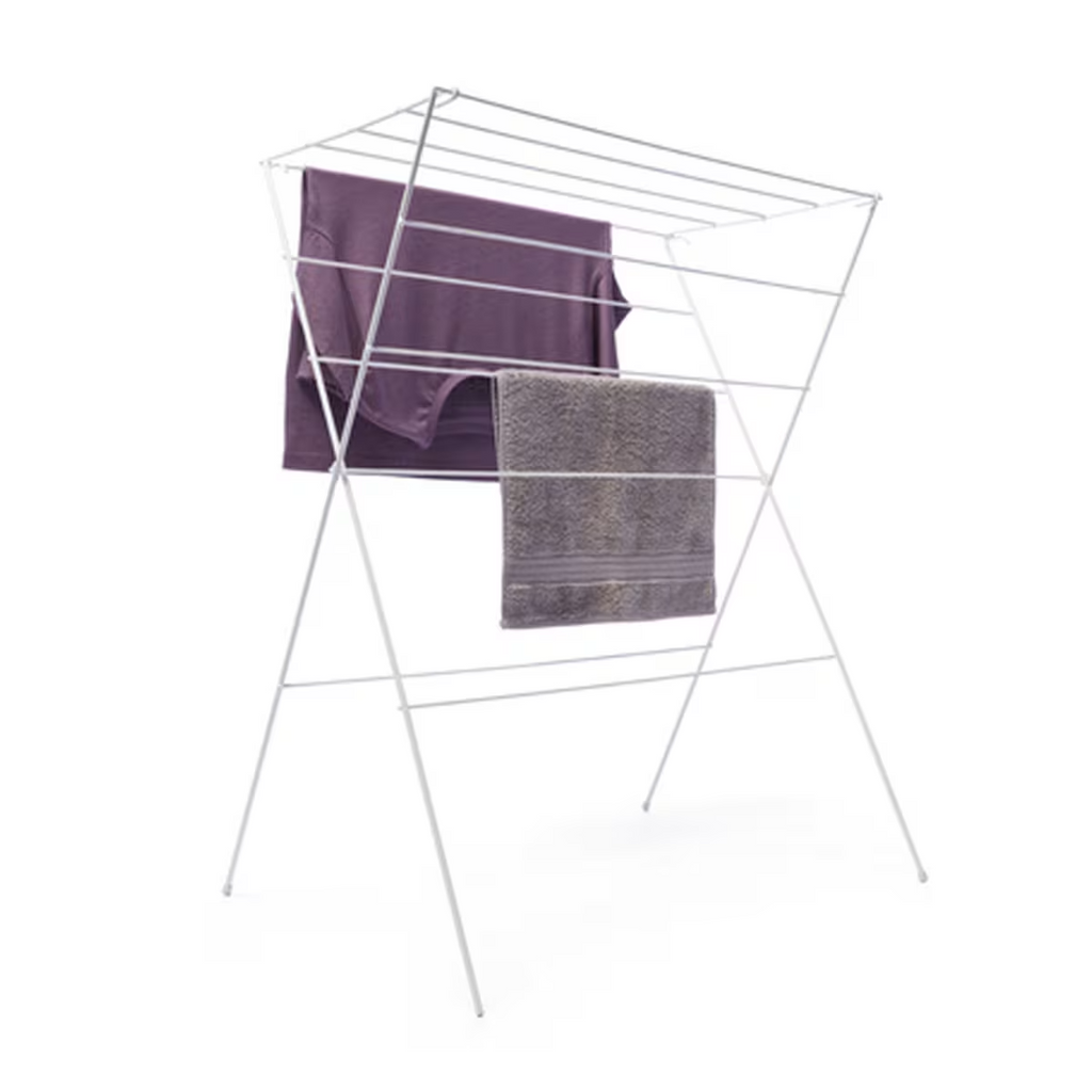 12-Rail Clothes Expandable Airer Dryer Foldable Rack Indoor Outdoor Laundry Rack