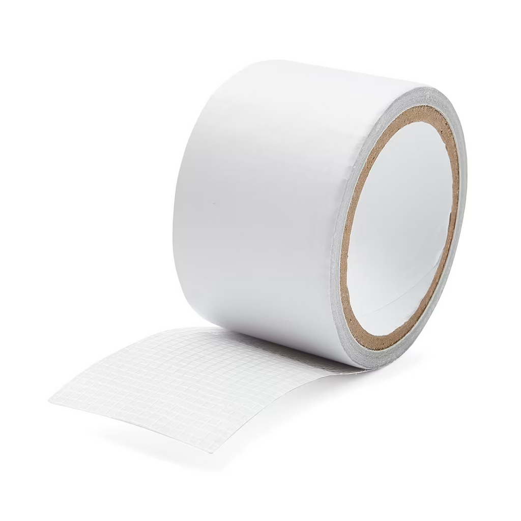 White Anti Slip Rug Grip Tape 7m x 6.3cm Self Adhesive Carpet Mat Floor Tape