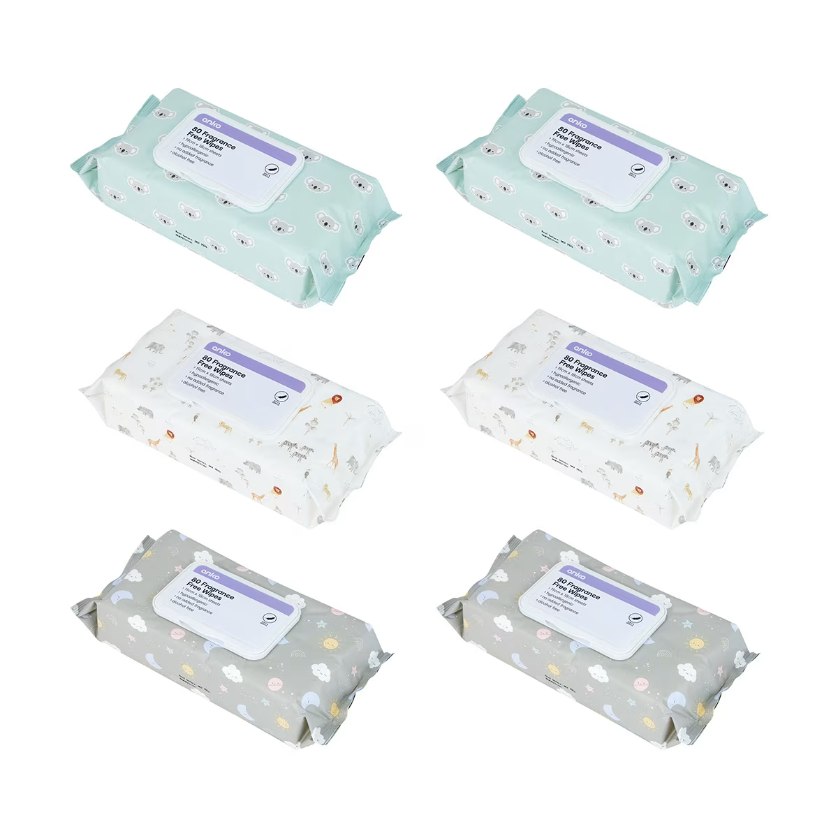 480 Pack Baby Wipes Fragrance Free Baby Wet Wipes Bulk Simply Water Soft Gentle