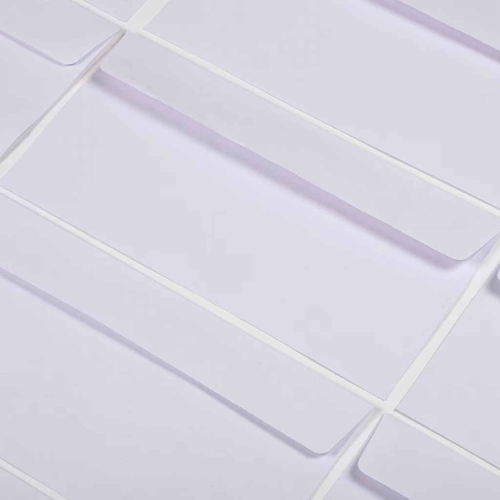 Strong Plain 100 Pack DL Peel and Seal Envelopes - White 11x22cm Free Shipping*
