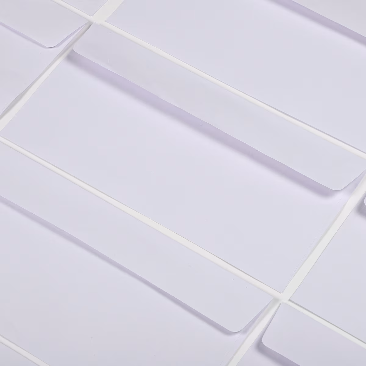 Strong Plain 100 Pack DL Peel and Seal Envelopes - White 11x22cm Free Shipping*
