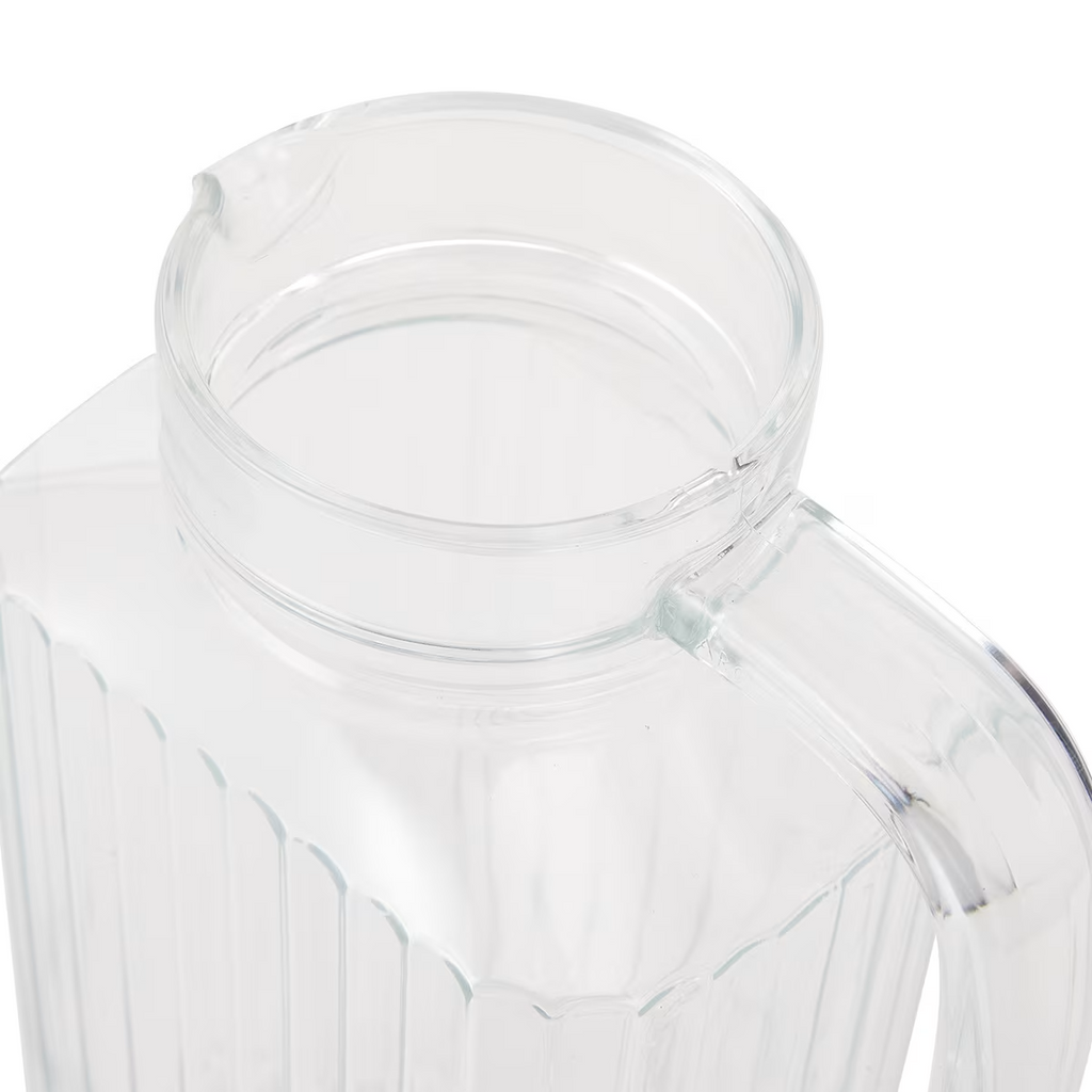 1.7L Glass Fridge Jug Large Drink Jug Water Jug Pitcher Mocktail Lemonade AU