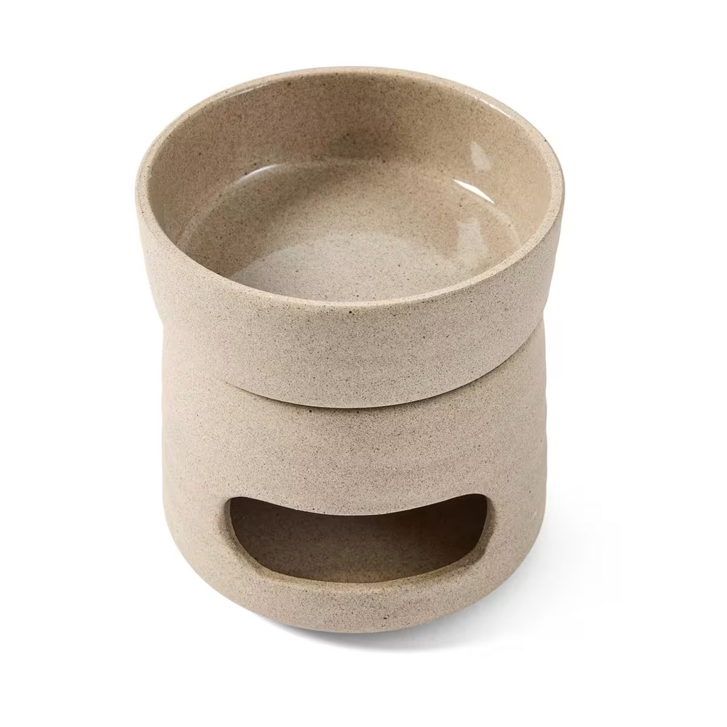 New Ceramic Oil And Wax Melt Burner Candle Tealight Holder Fragrant Warmer - Aus