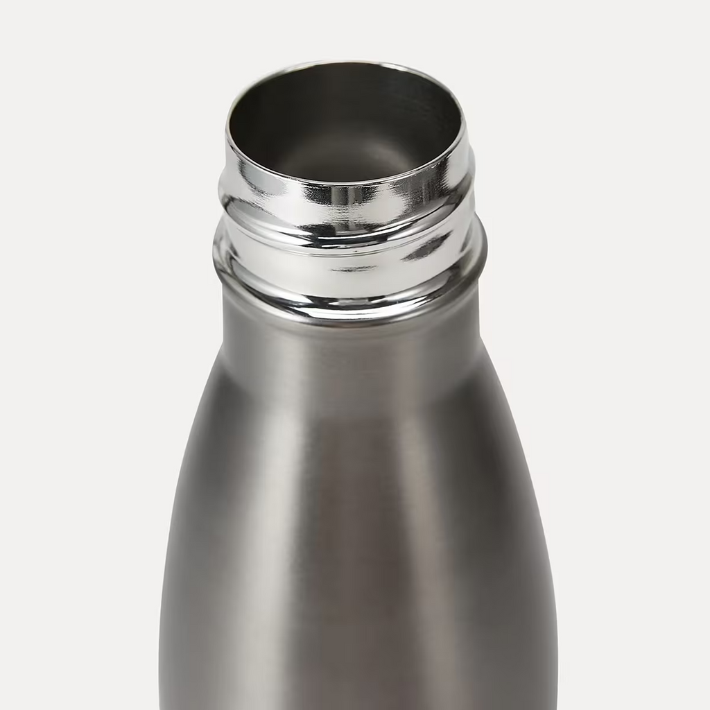 500ml Stainless Steel Water Bottle Graphite Double Wall Insulated Drink Bottle