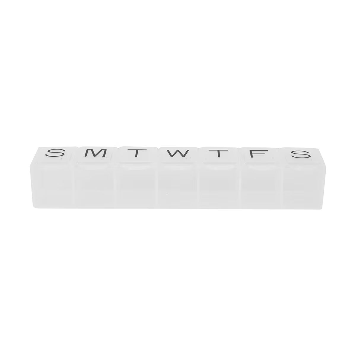 7 Day Pill Organizer Weekly Medicine Storage Box 7 Compartment Travel Container