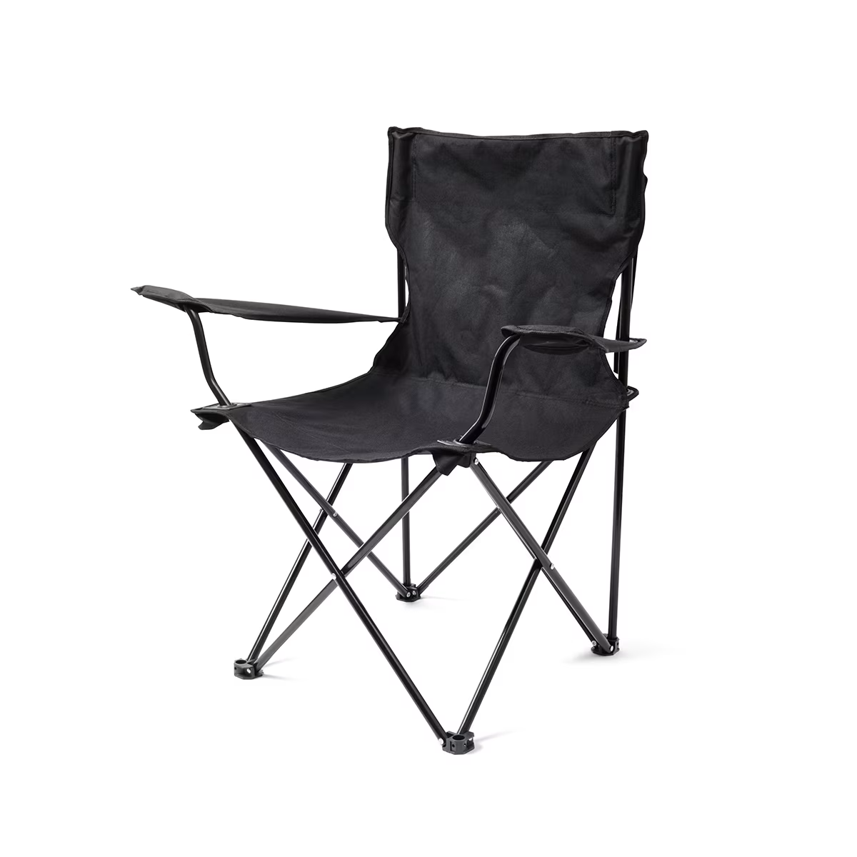 Basic Camp Chair -Easy Foldable Camping Chair Outdoor Backyard Camping Accessory
