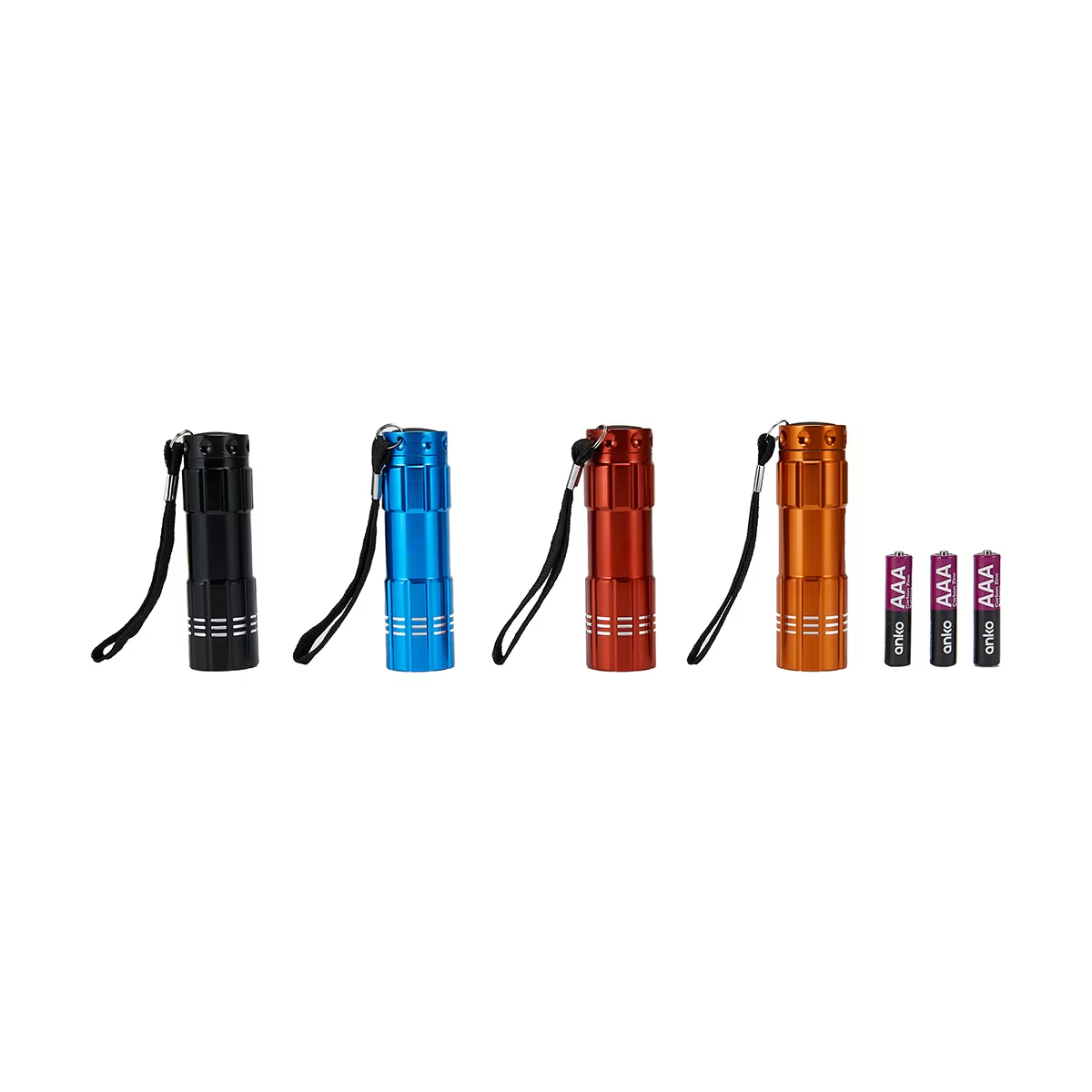 Mini AAA Battery Led Flashlights Pocket Small Flash Torch Lights Camping Bright
