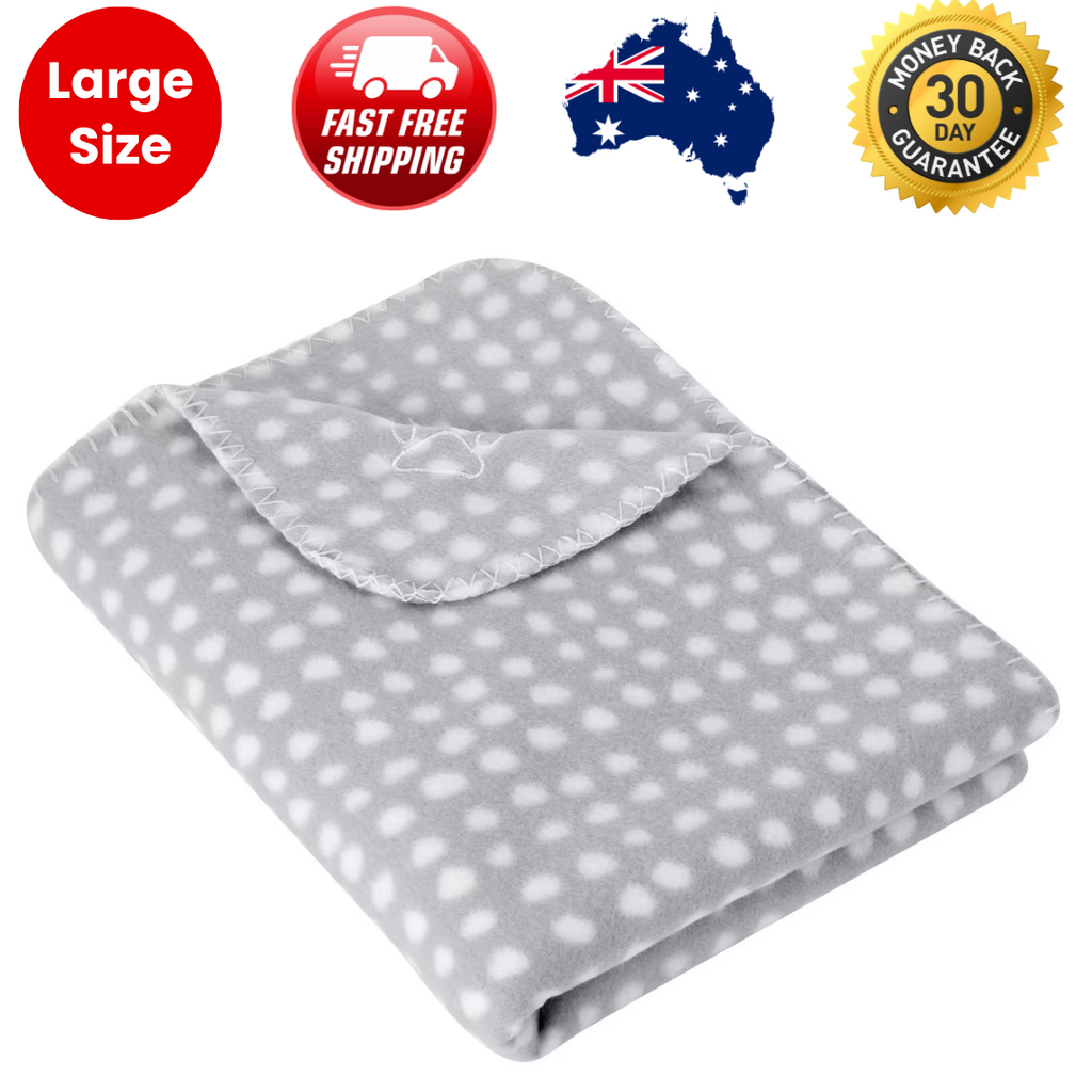 Warm Pet Mat Paw blanket Fleece Bed Soft Cushion for Cat Dog Puppy - Large Size