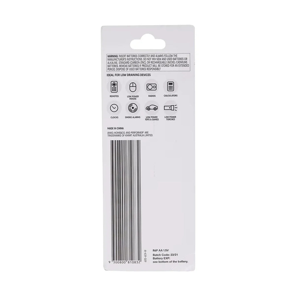24 Pack Carbon Zinc Batteries AA / AAA Battery Super Long Life Batteries Bulk