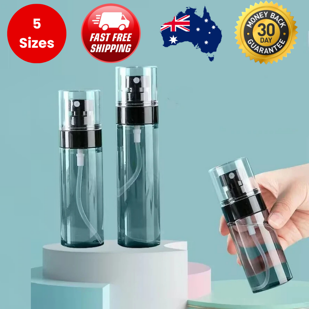 Small Empty Spray Bottles for Disinfectant Fine Mist Travel Dispense