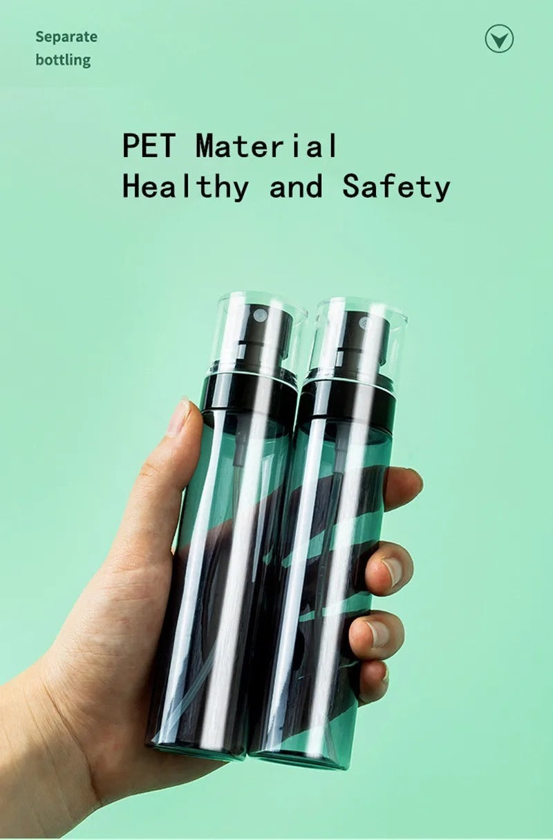 Small Empty Spray Bottles for Disinfectant Fine Mist Travel Dispense