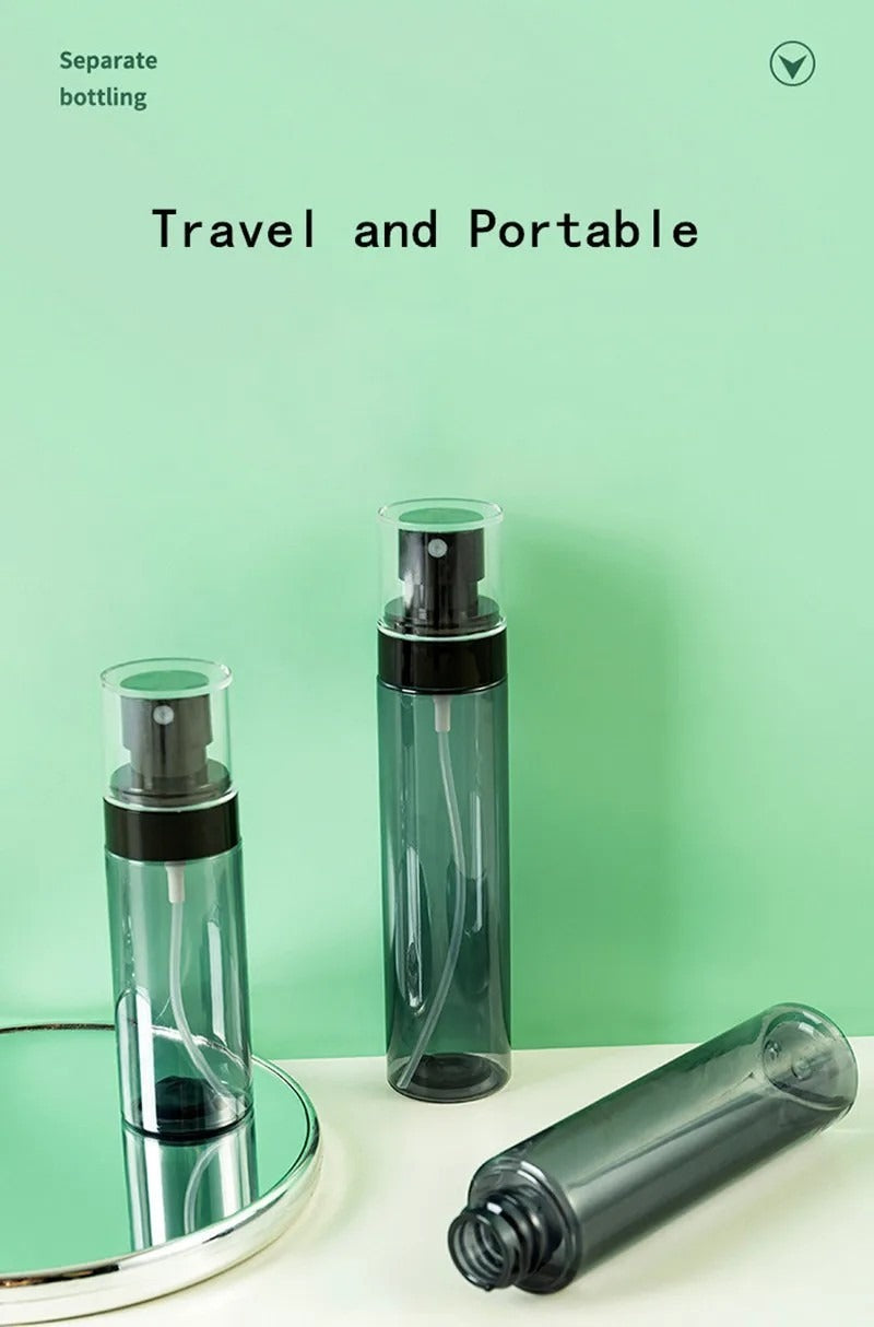 Small Empty Spray Bottles for Disinfectant Fine Mist Travel Dispense