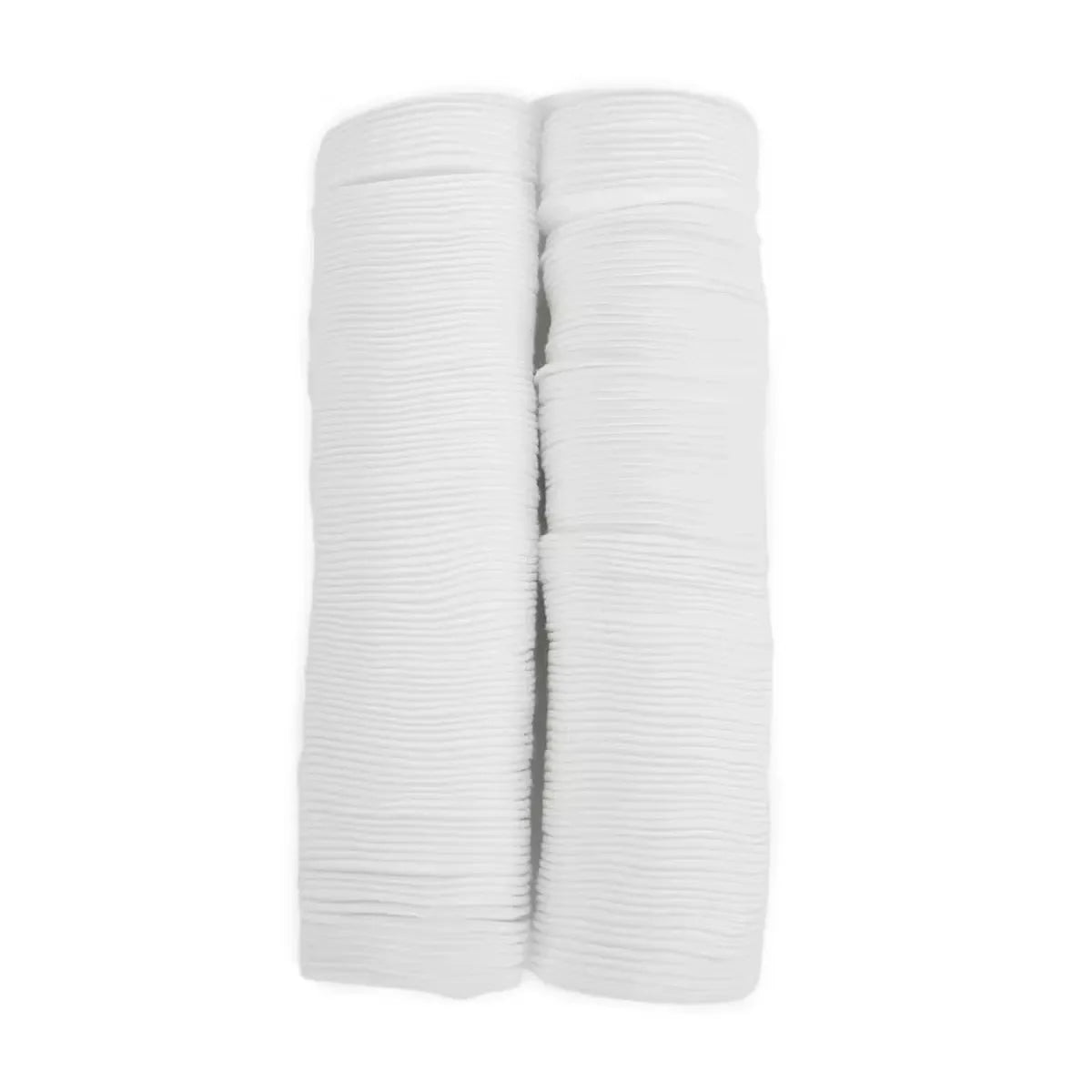200 Pack Organic Cotton Pads Soft Makeup Remover Plain Cotton Pads White Organic