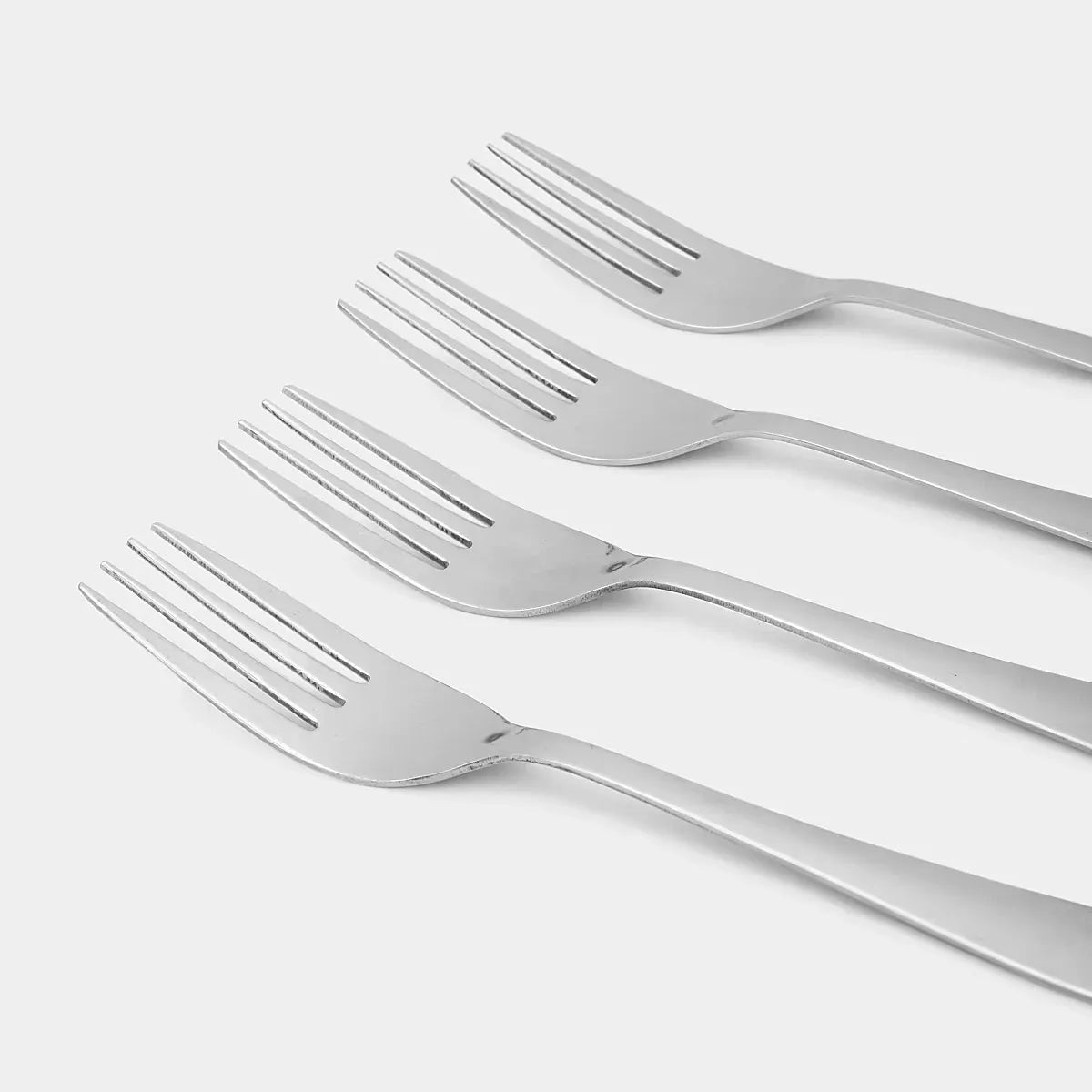 Set of 4 Stainless steel Maddison Forks