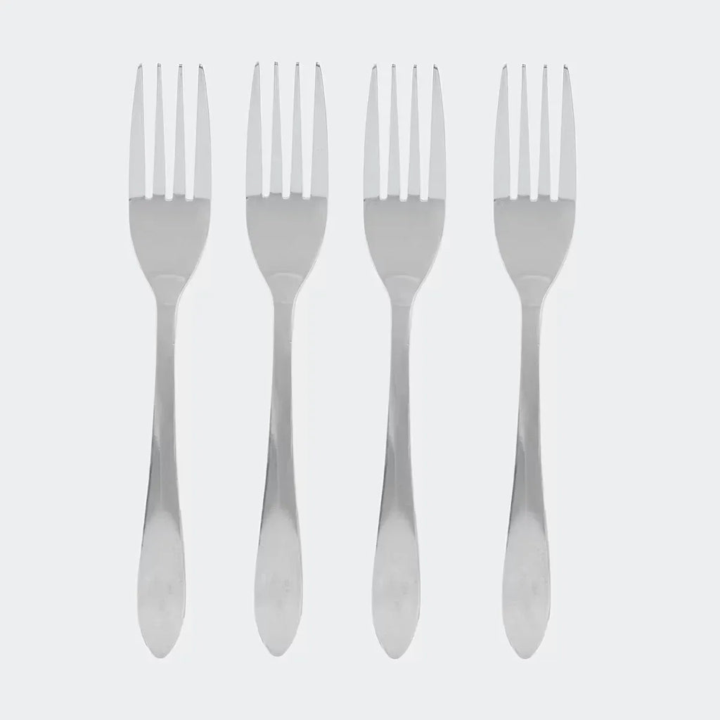 Set of 4 Stainless steel Maddison Forks