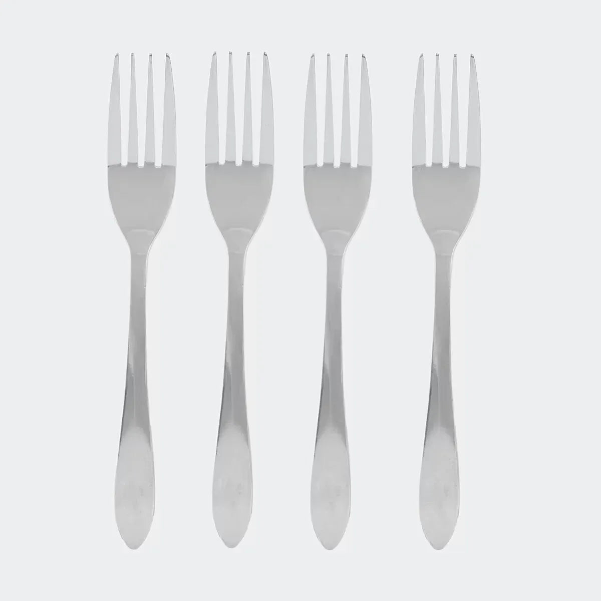 Set of 4 Stainless steel Maddison Forks