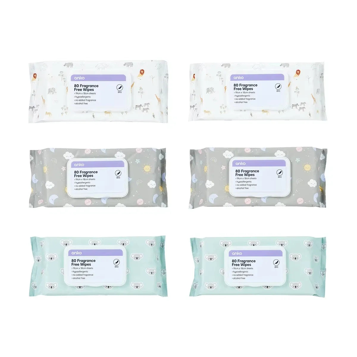 480 Pack Baby Wipes Fragrance Free Baby Wet Wipes Bulk Simply Water Soft Gentle