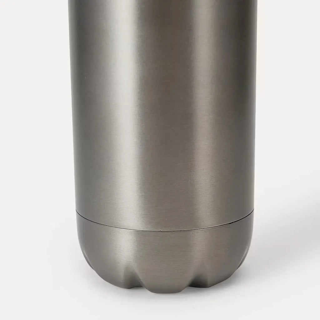 500ml Stainless Steel Water Bottle Graphite Double Wall Insulated Drink Bottle