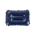 Inflatable Blow Up Air Rectangle Pillow Head Neck Cushion Travel Camping Beach