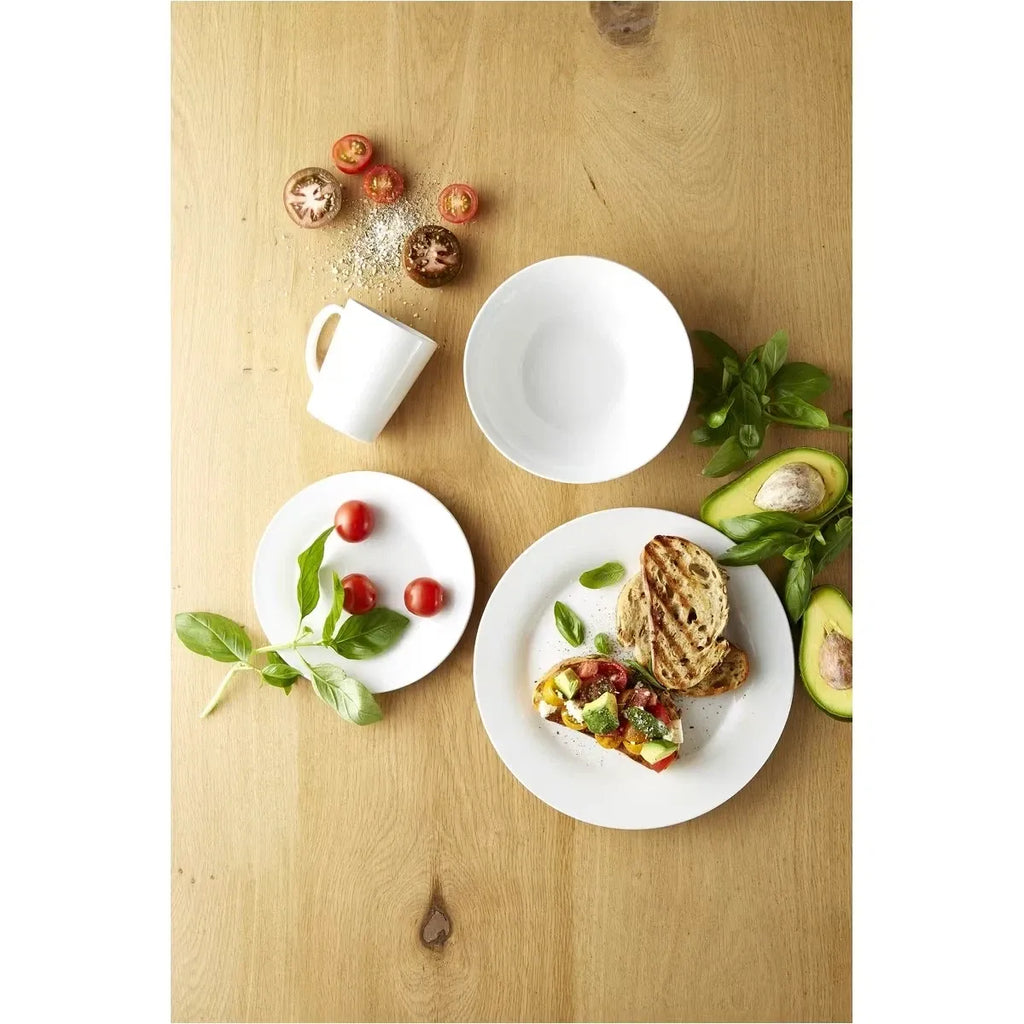 SET OF 6 COFFEE / TEA STANDARD WHITE MUG