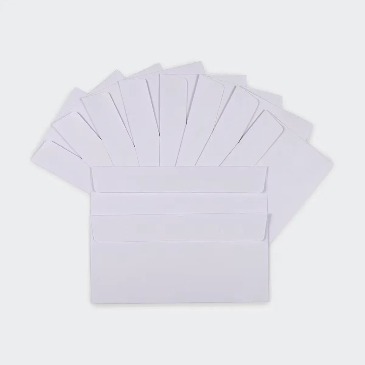 Strong Plain 100 Pack DL Peel and Seal Envelopes - White 11x22cm Free Shipping*