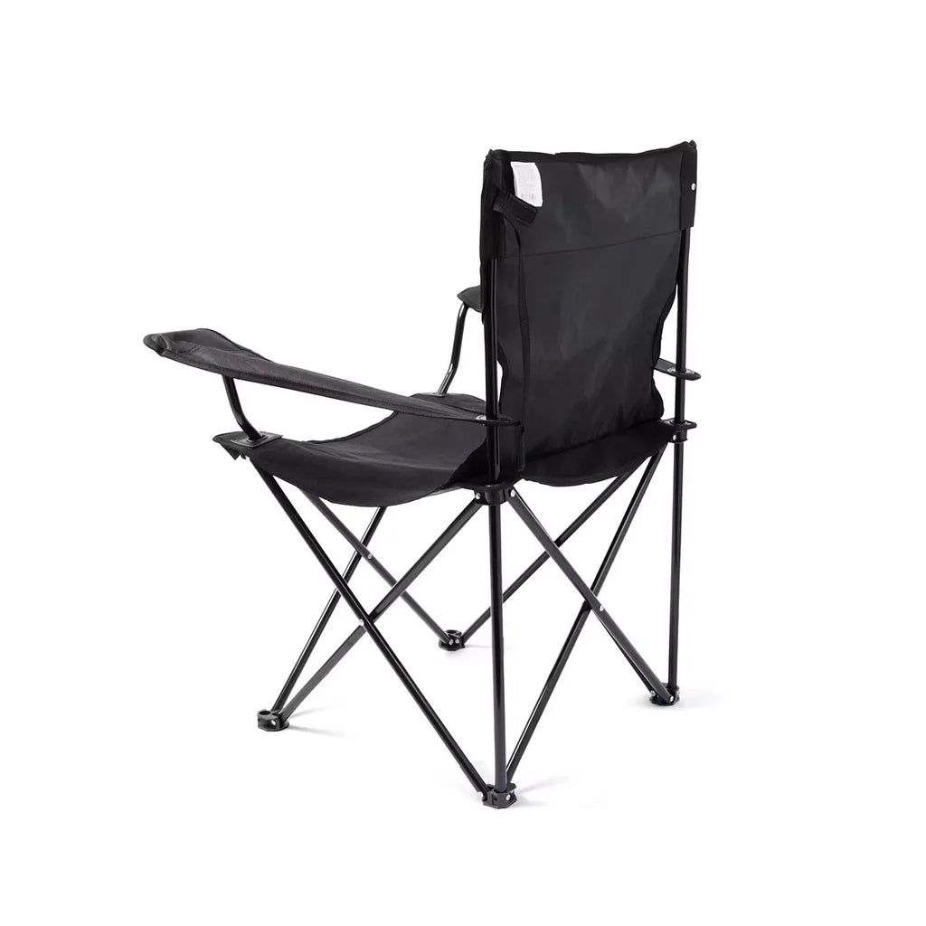 Basic Camp Chair -Easy Foldable Camping Chair Outdoor Backyard Camping Accessory