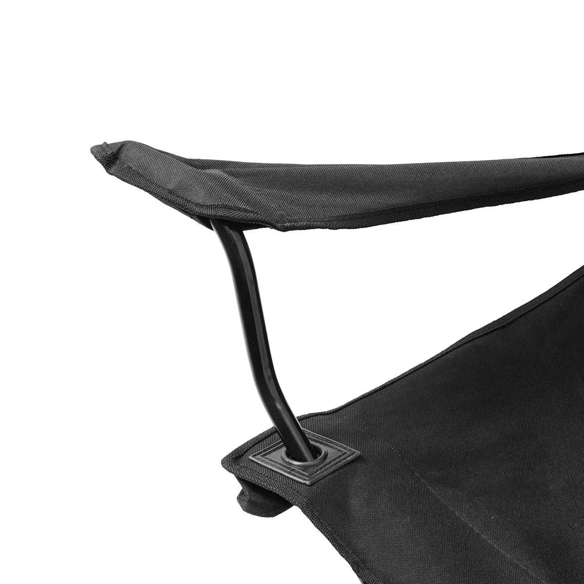 Basic Camp Chair -Easy Foldable Camping Chair Outdoor Backyard Camping Accessory