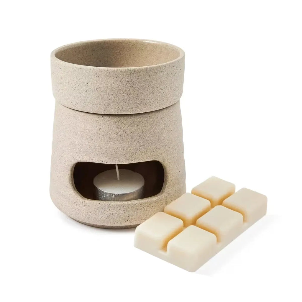 New Ceramic Oil And Wax Melt Burner Candle Tealight Holder Fragrant Warmer - Aus