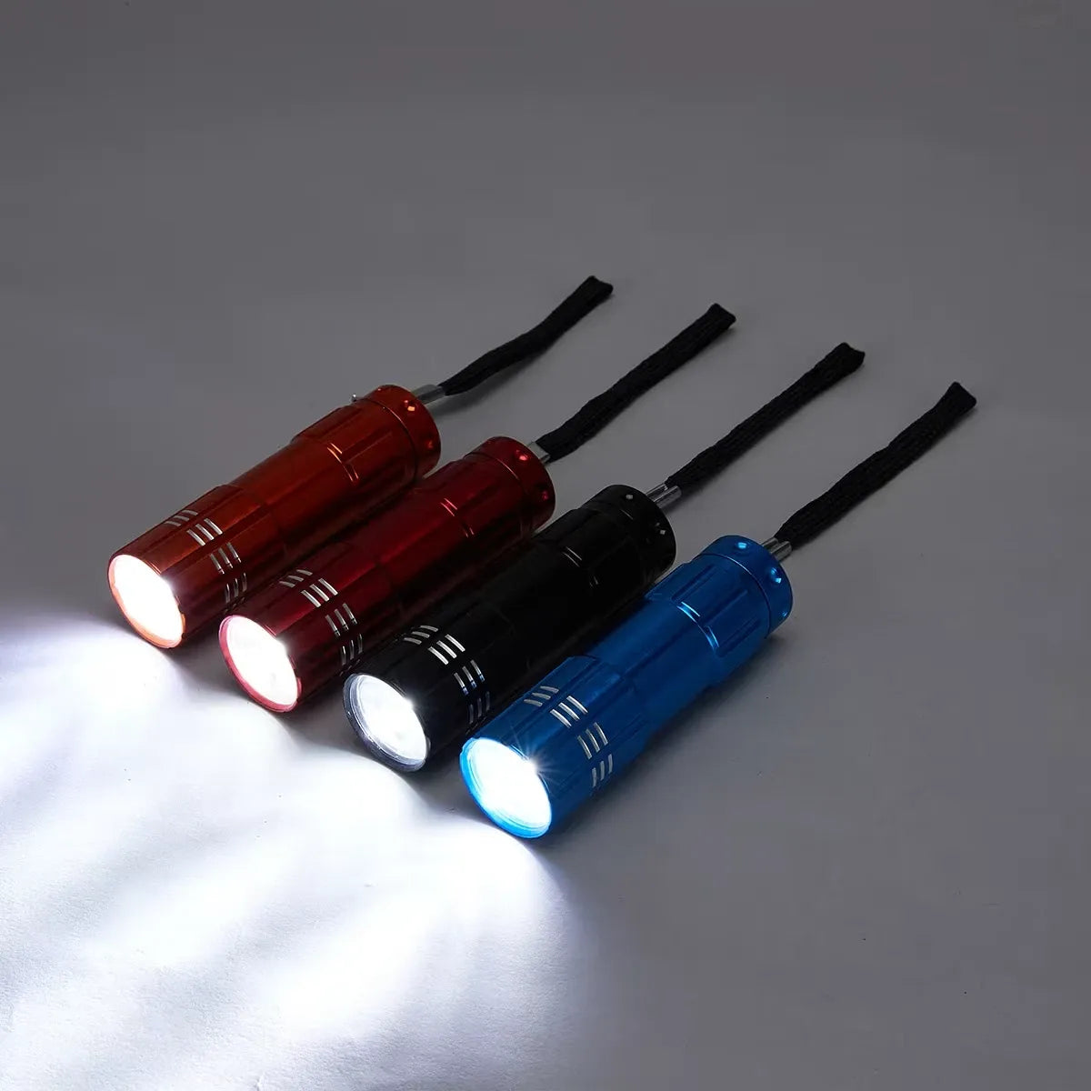 Mini AAA Battery Led Flashlights Pocket Small Flash Torch Lights Camping Bright