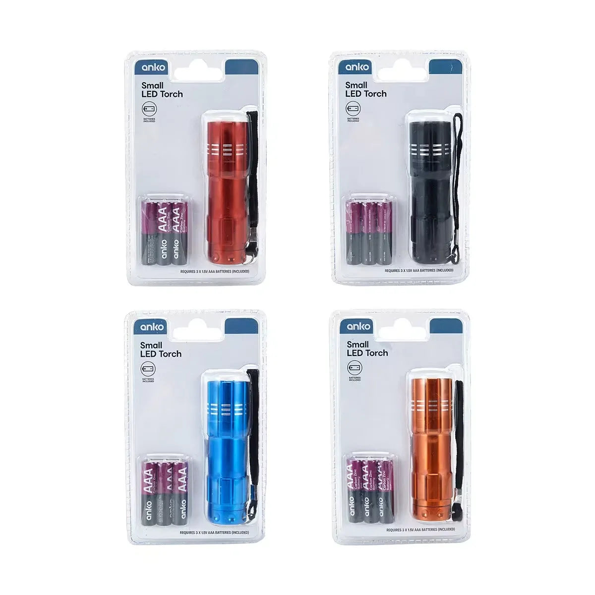 Mini AAA Battery Led Flashlights Pocket Small Flash Torch Lights Camping Bright