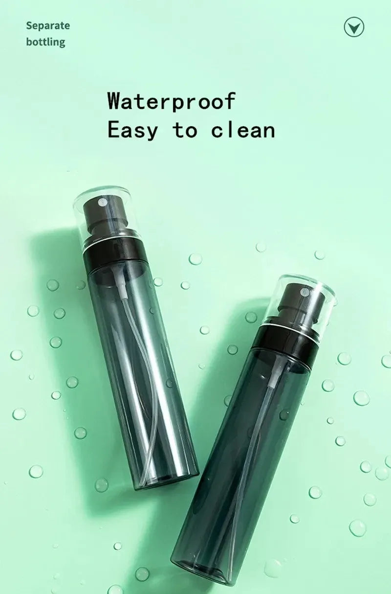 Small Empty Spray Bottles for Disinfectant Fine Mist Travel Dispense