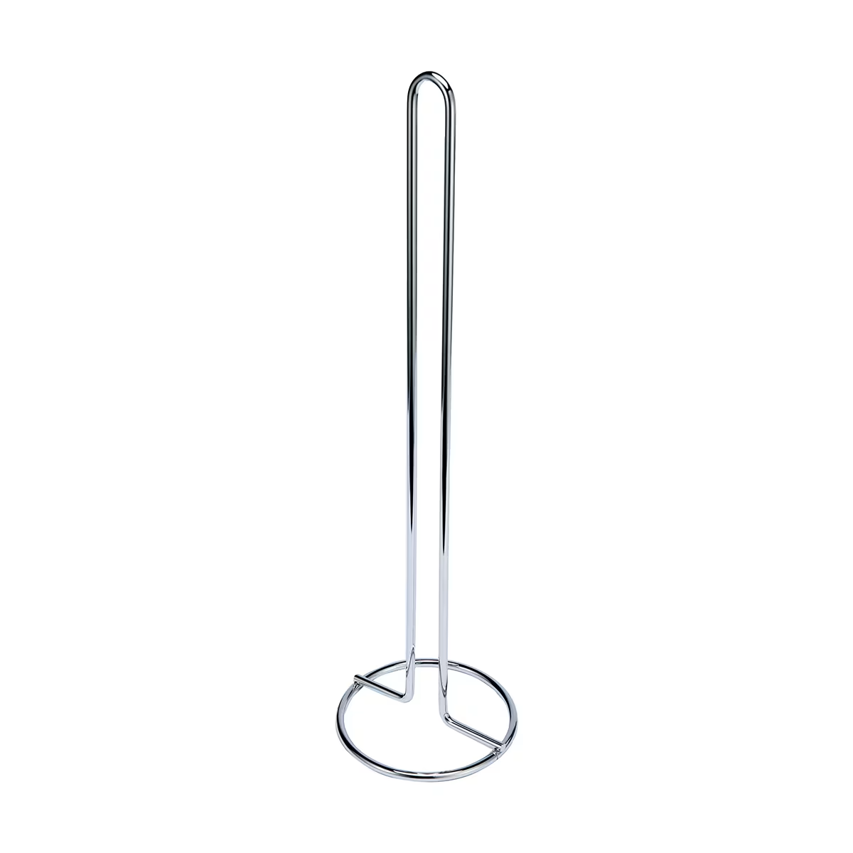 Chrome Toilet Roll Holder+50cm Bathroom Spare Roll Tissue Storage Stand AU