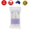 200 Pack Organic Cotton Pads Soft Makeup Remover Plain Cotton Pads White Organic