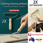 2pcs Lint Remover For Pet Hair Cat Dogs Clothes Shaver Fabric Brush Wool Roller