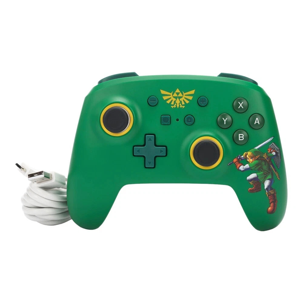Power a Nintendo Switch Wired Controller (Hyrule Defender) NEW