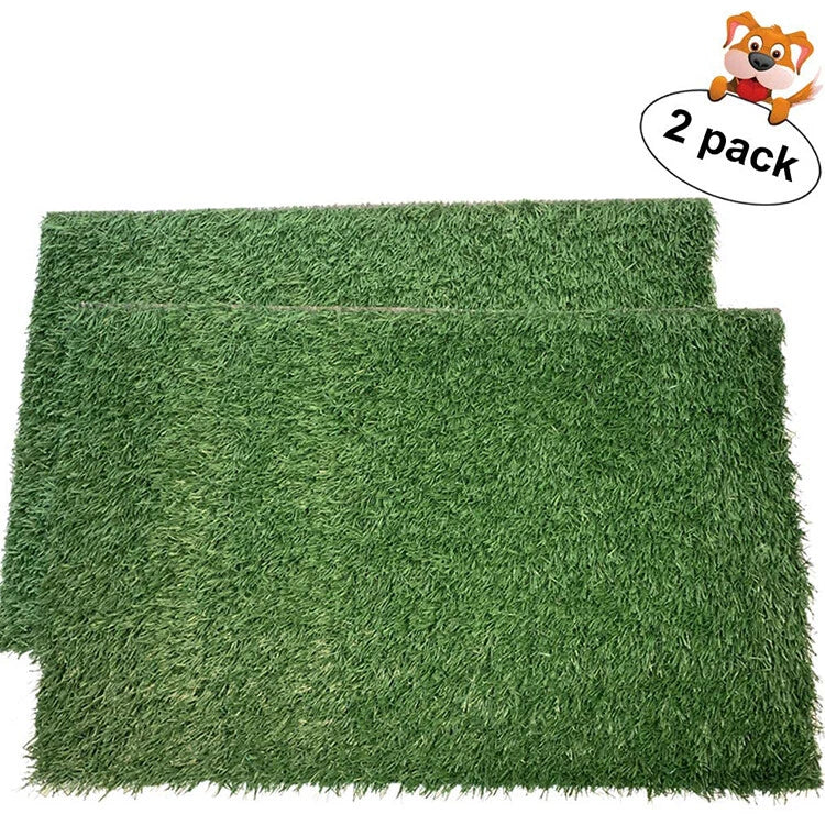 Indoor Dog Pet Potty Portable Training Grass Toilet Pad Tray Artificial Grass AU