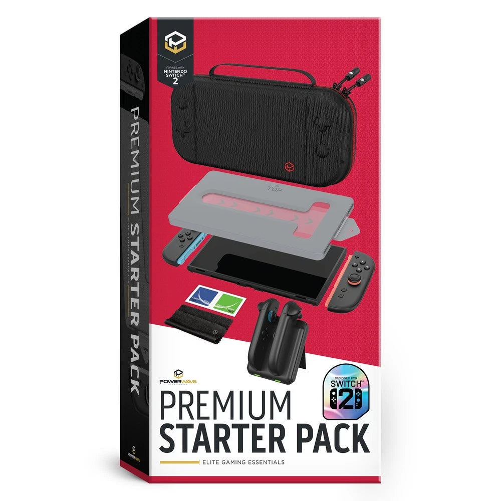 Powerwave Premium Starter Pack for Nintendo Switch 2 NEW