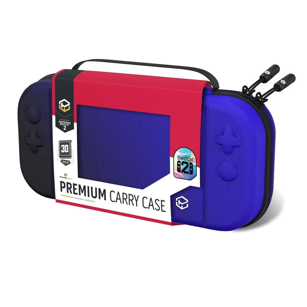 Powerwave Premium Carry Case Midnight Sapphire for Nintendo Switch 2 NEW