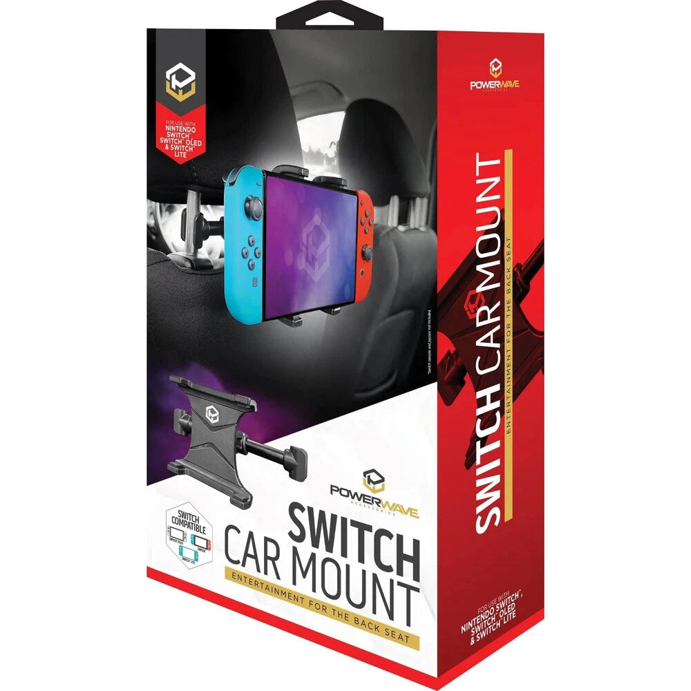 Powerwave Car Mount for Nintendo Switch NEW