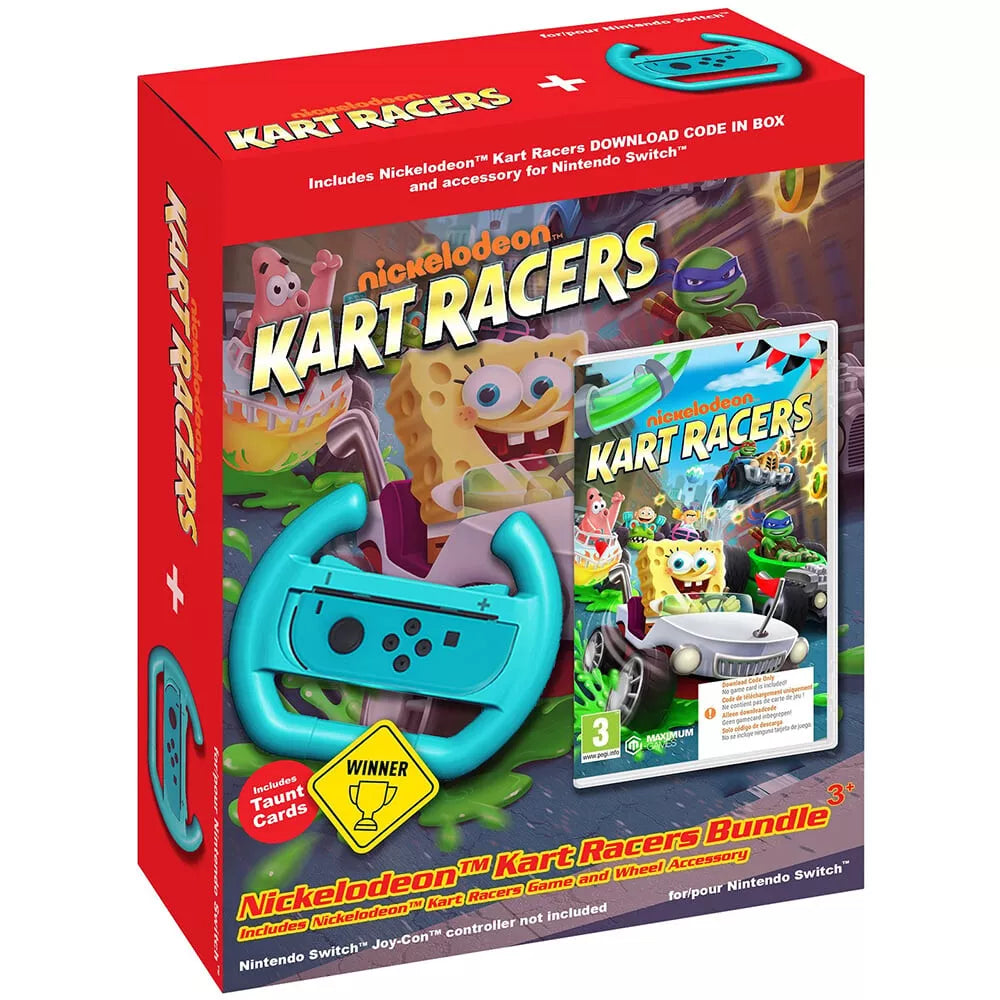 Nickelodeon Kart Racers Switch Bundle Nintendo Switch Game NEW