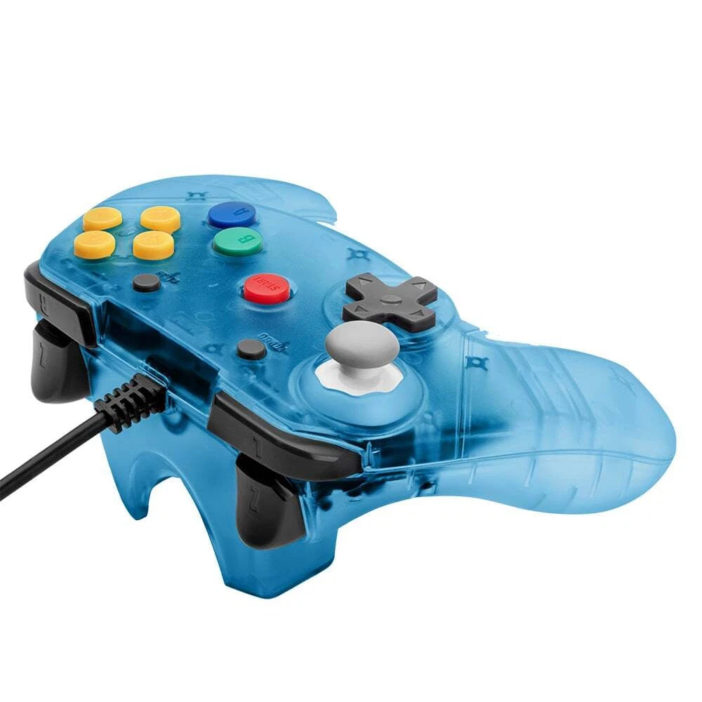 N64 Retro Fighters Brawler64 Gamepad for Nintendo 64 (Blue) NEW