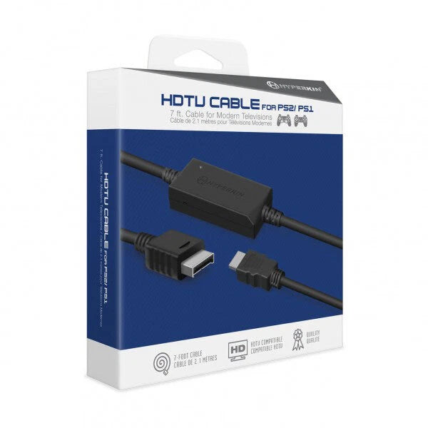 Hyperkin HDTV HDMI Cable for PS1 and PS2 NEW