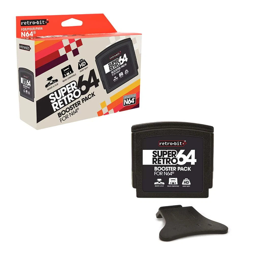 N64 Retro Bit Super Retro 64 RAM Booster Pack for Nintendo 64 NEW