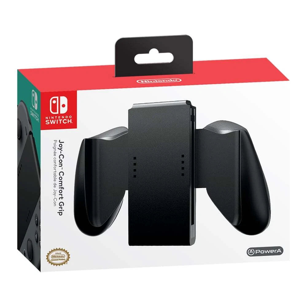 Nintendo Switch Joy-Con Black Comfort Grip NEW