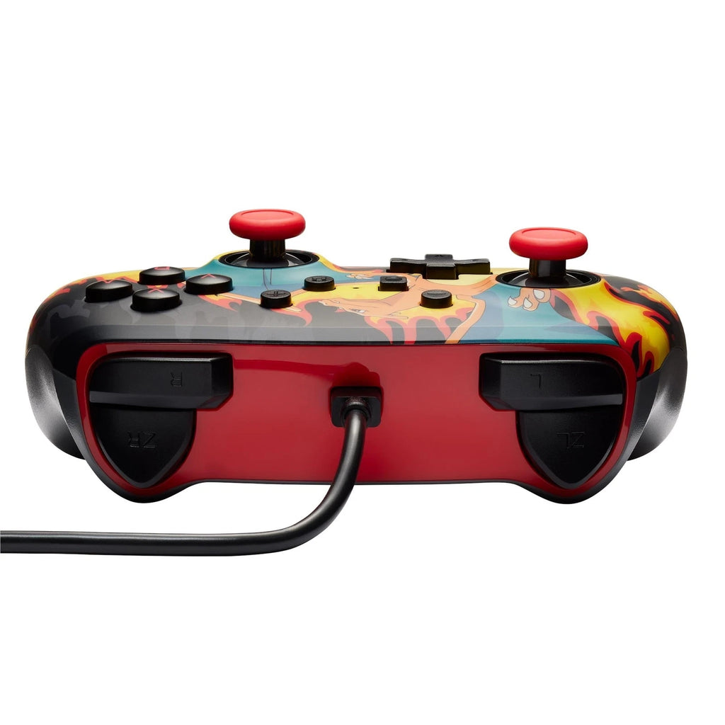 Powera Enhanced Wired Controller for Nintendo Switch (Charizard Firestorm) NEW
